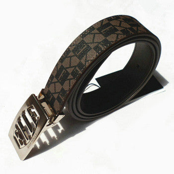 Plate buckle belt