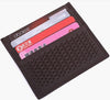 leather wallet short design card holder