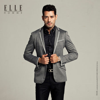 JACKET IN MESH EFFECT KNIT
